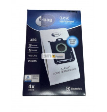 Пылесборник E201S S-Bag Classic Long для пылесоса Electrolux, Aeg, Philips (Филипс) 4 шт - 0039003