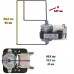 Электрический двигатель (мотор) вентилятора IS-23213ARCA для холодильника Beko 9W - 4825820185_UN