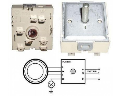 Переключатель конфорок для электрической плиты Ariston - 056412