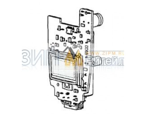 Плата управления в сборе с аккумуляторами для бритвы Braun - 7030535