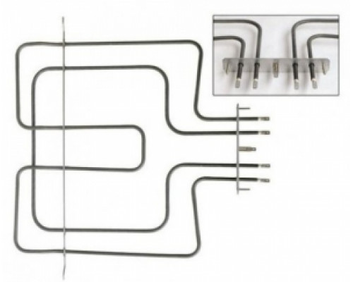 Нагревательный элемент (ТЭН) верхний для духового шкафа Bauknecht 1400W - 525918