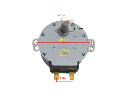 Электродвигатель (мотор) тарелки для микроволновой печи3W - 6549W1S018A