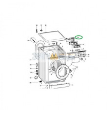 Комплект платы управления для стиральной машины Indesit - 280968